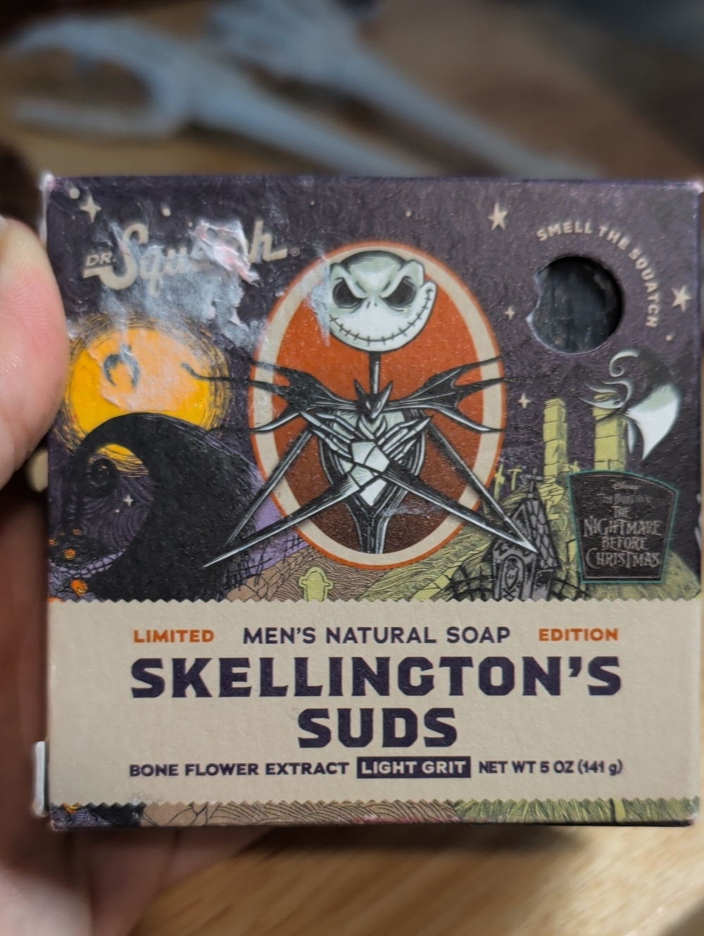 Skellington's Suds Men's Natural Soap - Brown/Black - Limited Edition